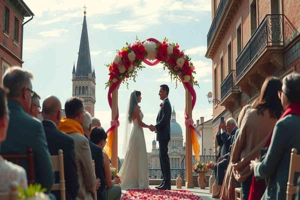 Isabel Russinova celebra un romantico matrimonio a Trieste