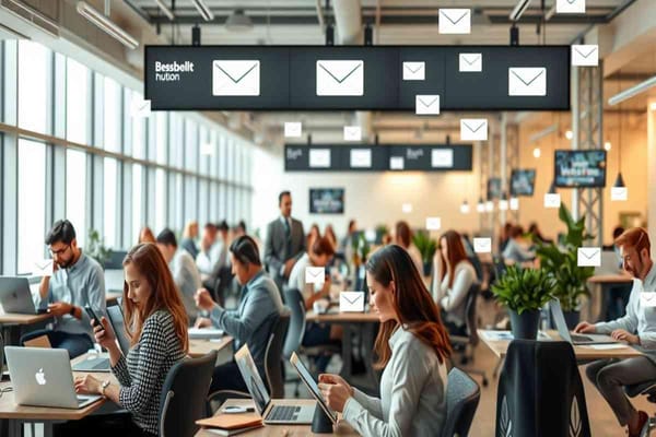 Microsoft rivela: ogni giorno un lavoratore medio riceve 117 email