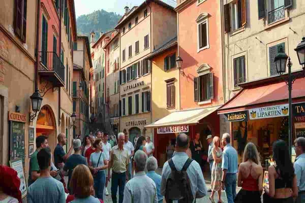 Saviano si sveglia all'alba: Narni diventa il palcoscenico di un grande evento