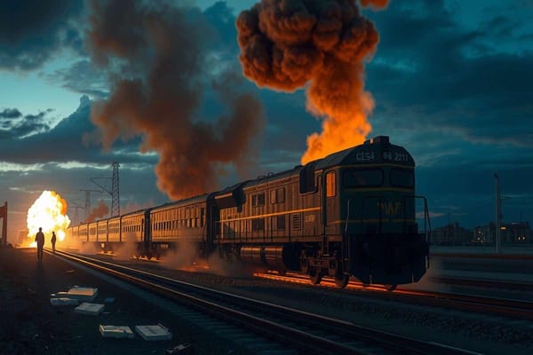 Treno militare russo deraglia in Ucraina: Kiev rivela l'attacco sorprendente