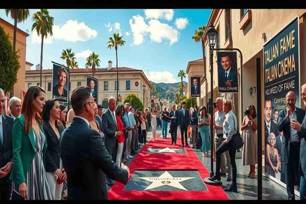 Carlo Rambaldi e Franco Nero: una stella sulla Walk of Fame per celebrare il loro talento