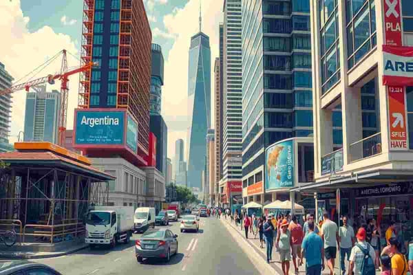 Crescita economica in Argentina: un sorprendente +7,7% ad aprile