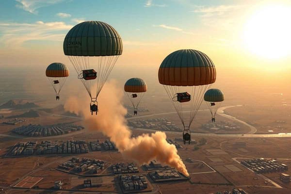 Israele intensifica gli aiuti umanitari a Gaza con operazioni aeree