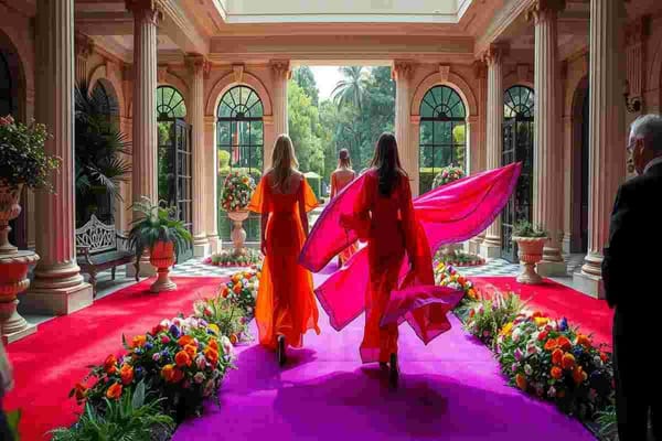 L'arte dell'edonismo couture: Antonio Grimaldi riporta in vita gli anni '80