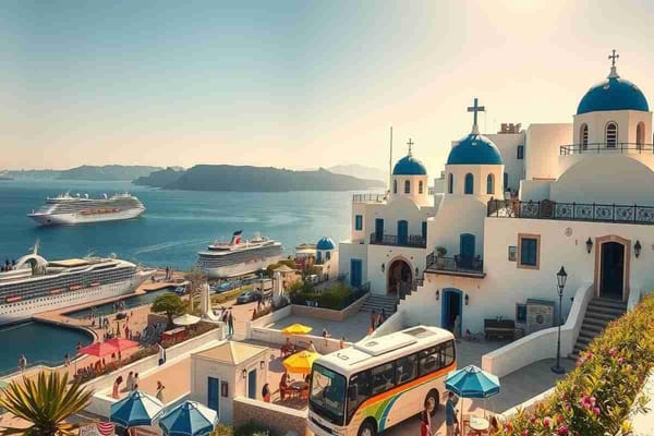 Nuova tassa sulle crociere: cosa cambia a Mykonos e Santorini