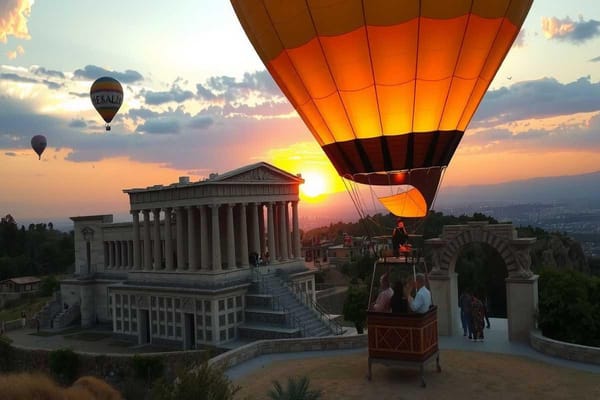 Scopri Segesta da una nuova prospettiva: voli in mongolfiera indimenticabili