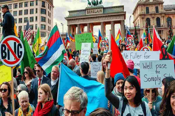 Tensione a Berlino: 57 arresti durante la manifestazione filopalestinese