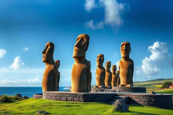 I moai di Rapa Nui: un patrimonio in pericolo a causa dei cambiamenti climatici