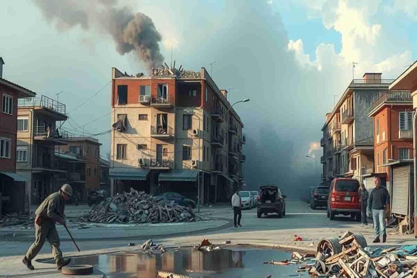 Attacco a Kiev: almeno 4 vittime nella capitale colpita