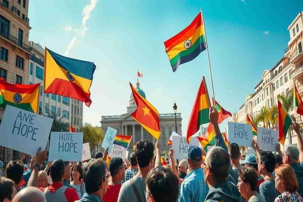 Cisgiordania festeggia un passo storico verso il riconoscimento della Palestina