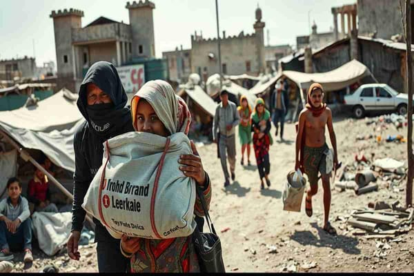 Fuga da Gaza City: 700.000 palestinesi in cerca di salvezza verso sud