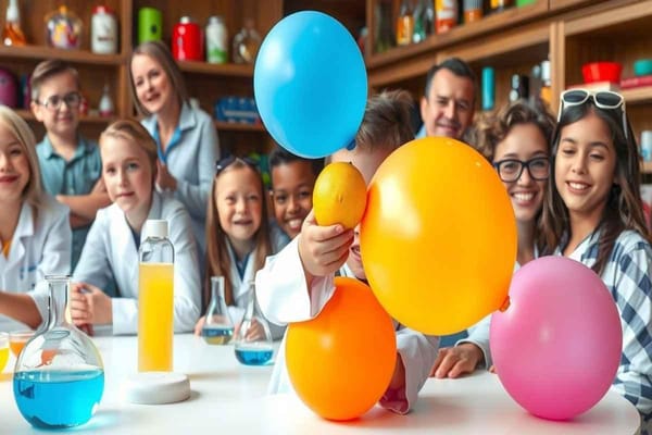 Il magico mondo della chimica: come uno scienziato incanta i bambini con i cosmetici