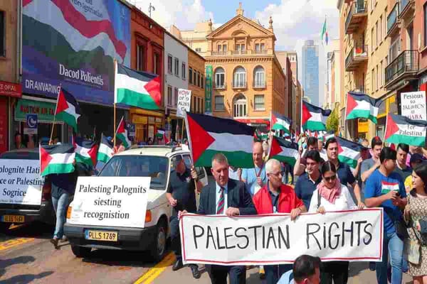 Il riconoscimento simbolico della Palestina da parte degli alleati Usa