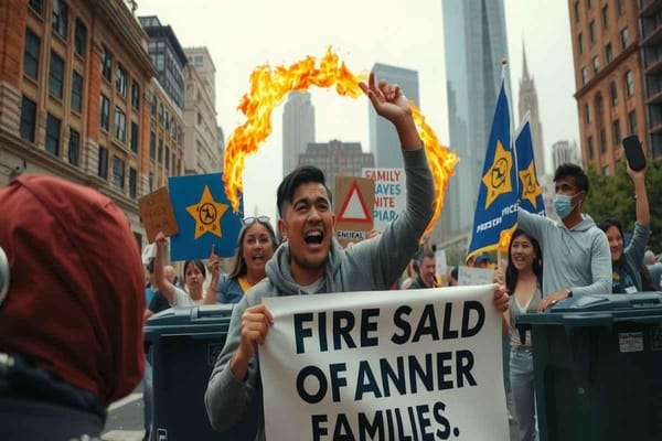 Proteste infuocate: manifestanti danno fuoco ai cassonetti vicino alla casa di Netanyahu