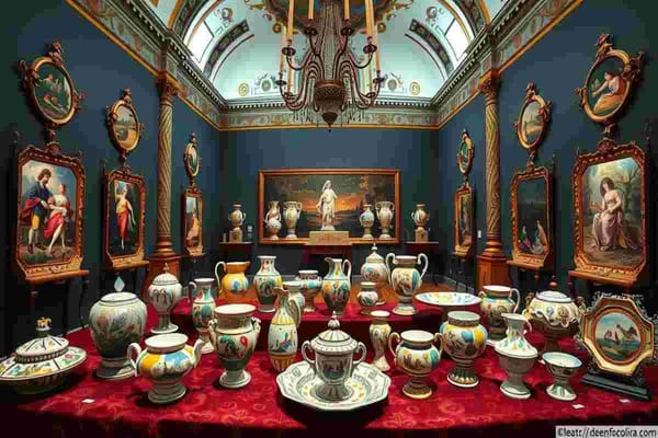 Scoprite le 146 maioliche uniche degli eredi Grande Stevens ai Musei Reali di Torino