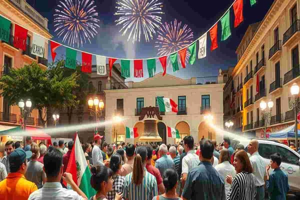 Sheinbaum festeggia 215 anni di indipendenza messicana con un grande evento