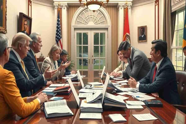 Usa a un passo dallo shutdown: il caos politico allo studio Ovale