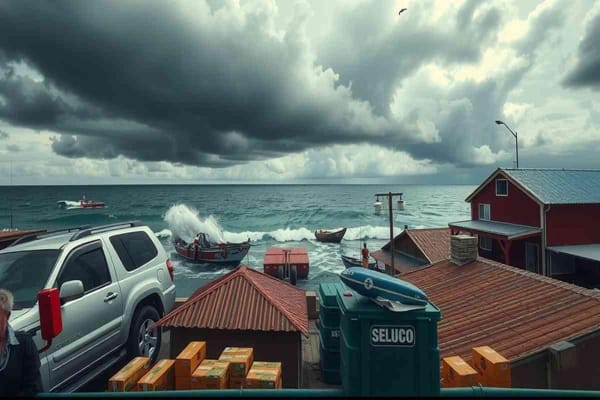 Baja California in allerta: l'uragano Priscilla costringe alla chiusura delle scuole