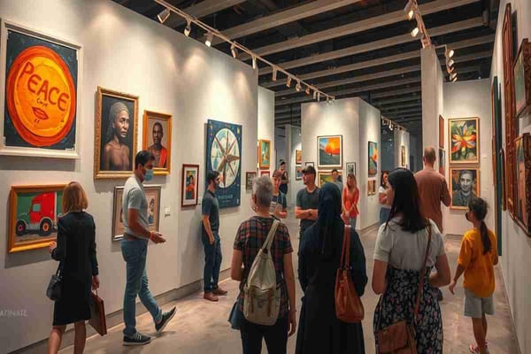 Mostra all'Aquila: un'arte che sfida la guerra di Marinetti