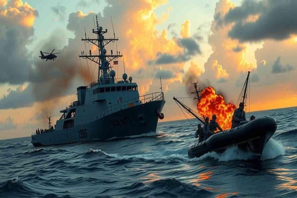 Pentagono: Usa colpiscono un'importante nave del traffico di droga