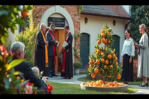 Re Carlo esplora il Collegio Pontificio Beda: la tappa finale della sua visita a Roma